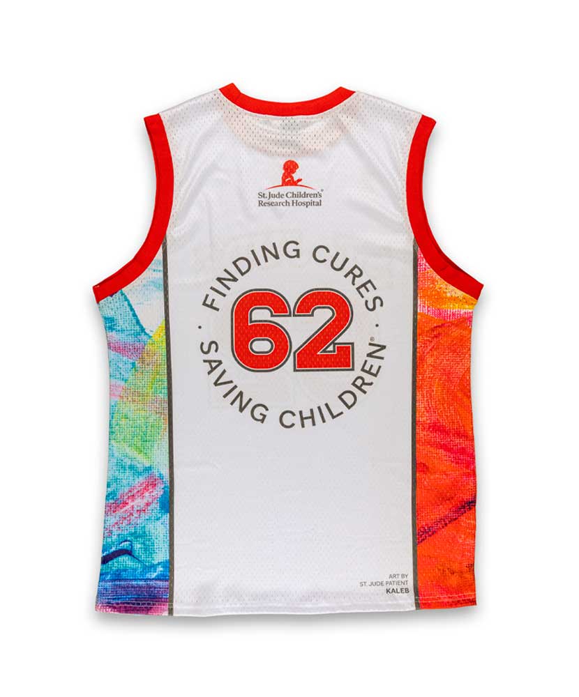 St. Jude Patient Art Basketball Jersey - Youth